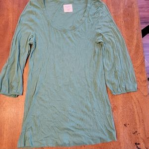 Old Navy Green 3/4 Long Sleeve Women's Top - Size XL